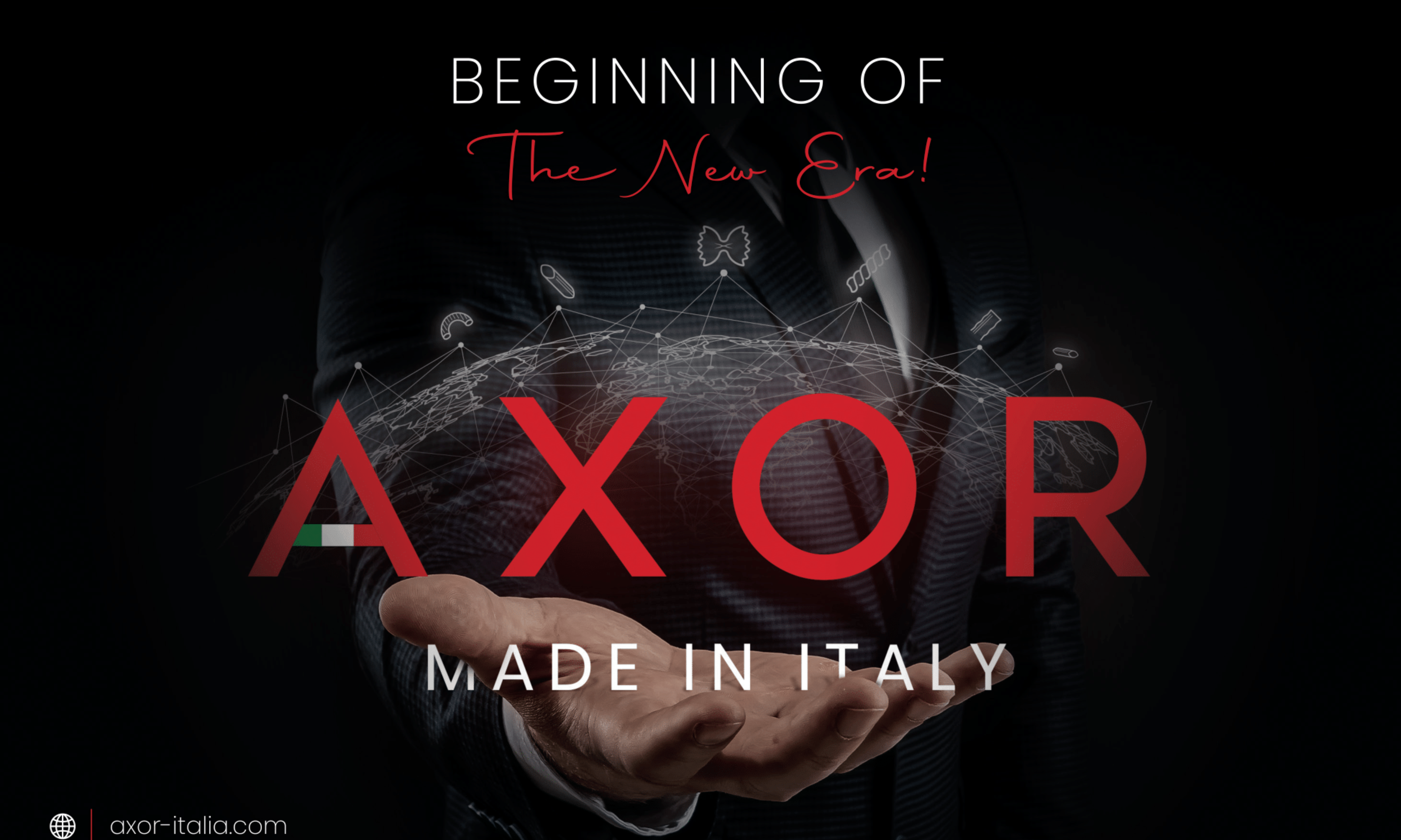 AXOR lancia il nuovo logo compiendo un passo avanti per il marchio