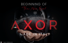 AXOR lancia il nuovo logo compiendo un passo avanti per il marchio