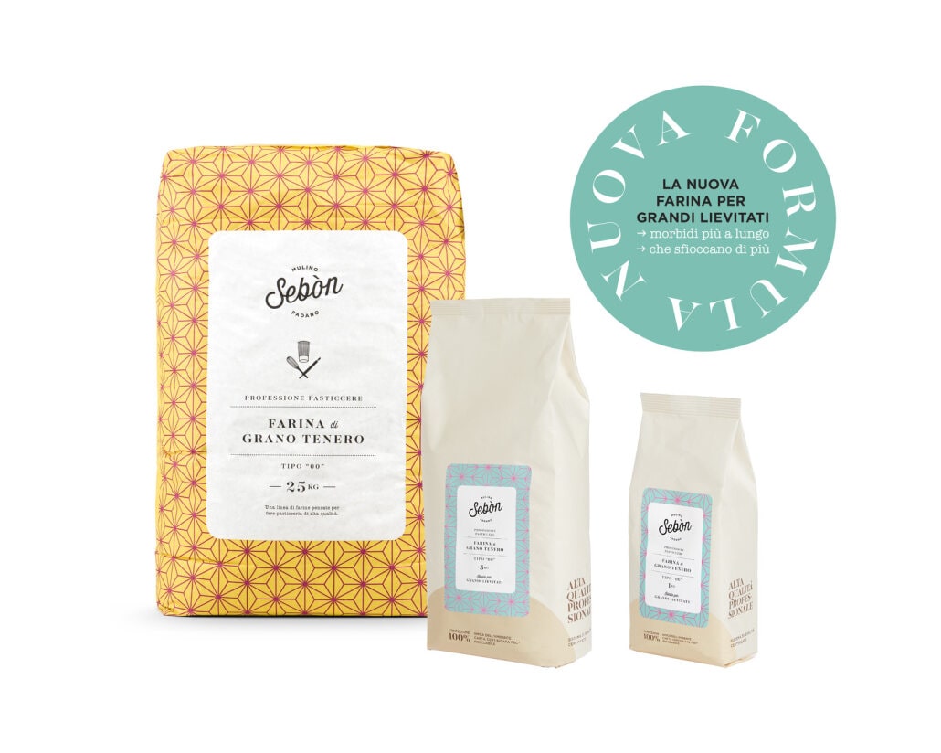 Mulino Padano presenta la Nuova Formula di Sebòn Panettone e Grandi Lievitati